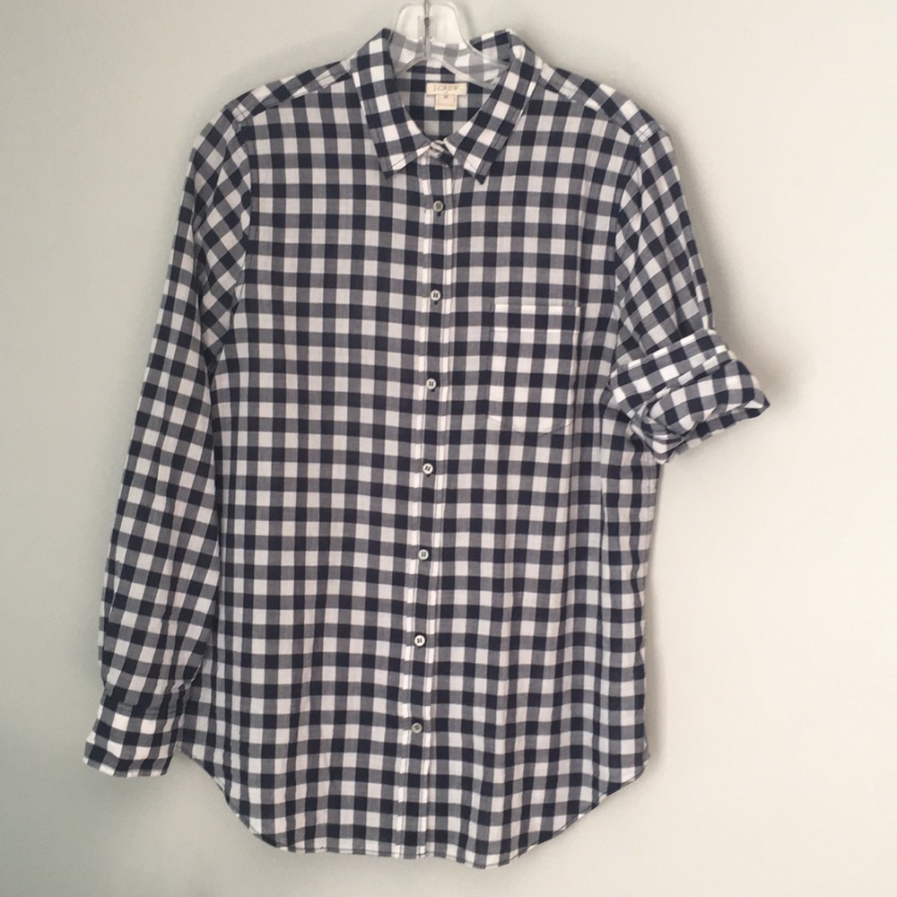 J Crew Factory Checked Shirt